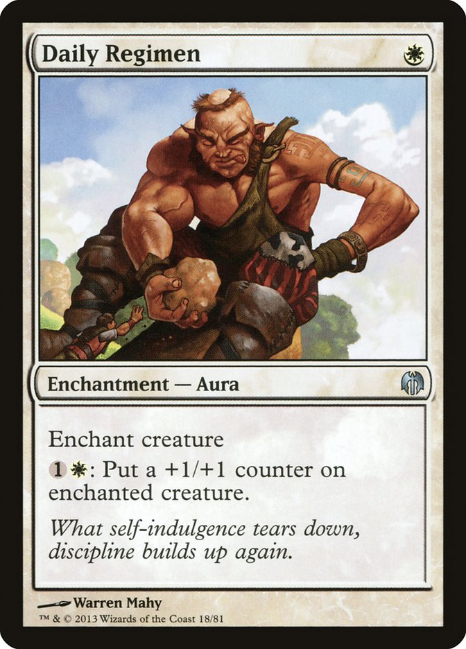 Daily Regimen [Duel Decks: Heroes vs. Monsters] | Webway Games