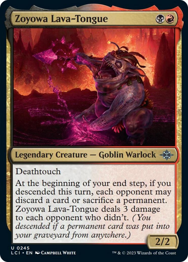 Zoyowa Lava-Tongue [The Lost Caverns of Ixalan] | Webway Games