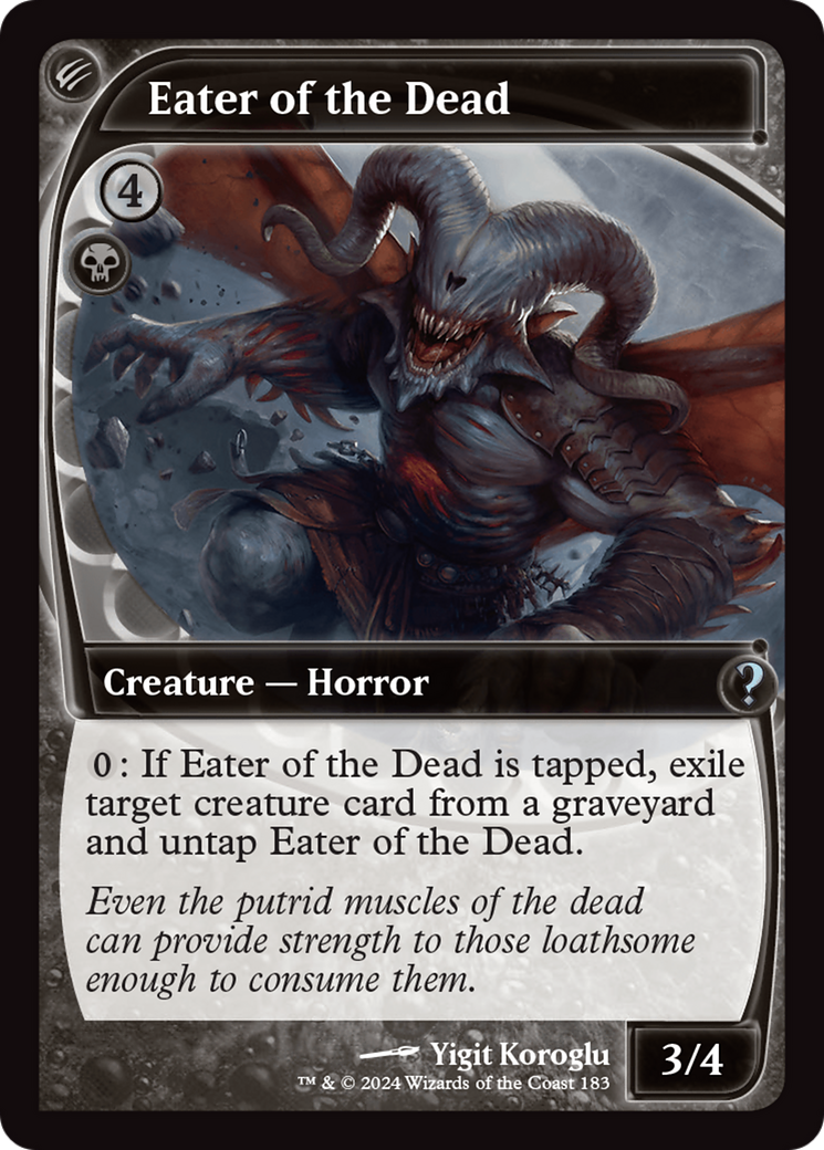 Eater of the Dead (Future Sight) [Mystery Booster 2] | Webway Games