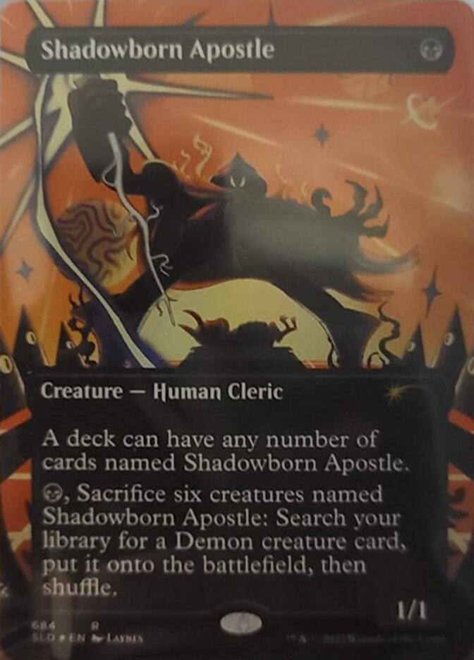 Shadowborn Apostle (Borderless) (684) [Secret Lair Drop Promos] | Webway Games