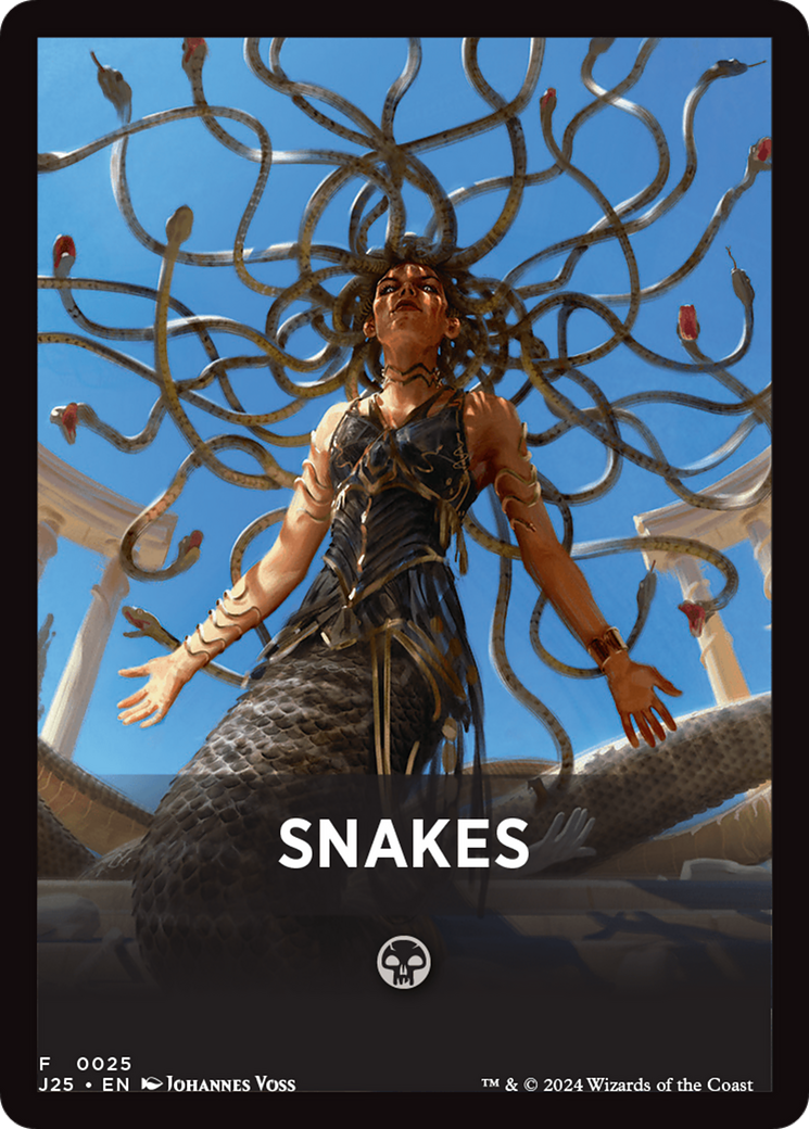 Snakes Theme Card [Foundations Jumpstart Front Cards] | Webway Games