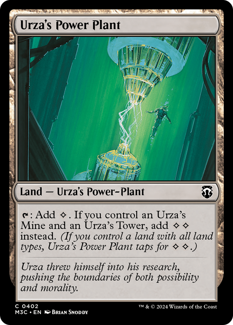 Urza's Power Plant (Ripple Foil) [Modern Horizons 3 Commander] | Webway Games