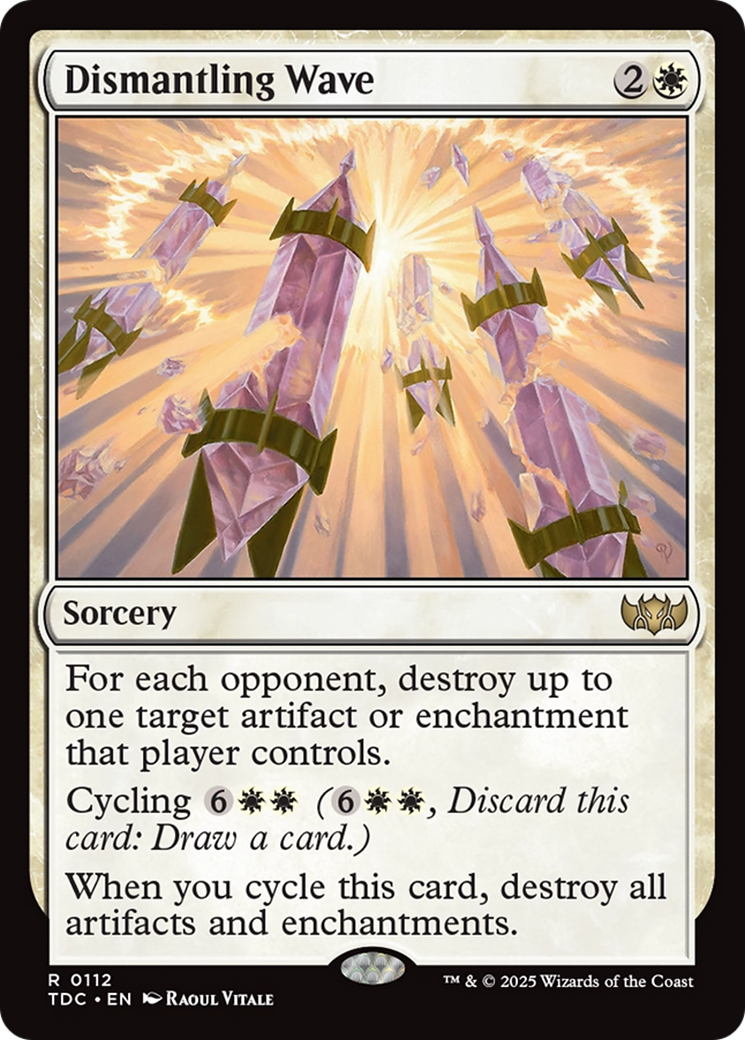 Dismantling Wave [Tarkir: Dragonstorm Commander] | Webway Games