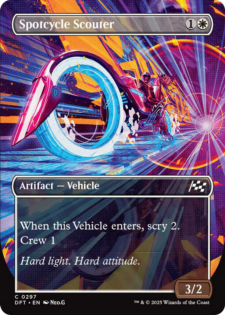 Spotcycle Scouter (Borderless) [Aetherdrift] | Webway Games