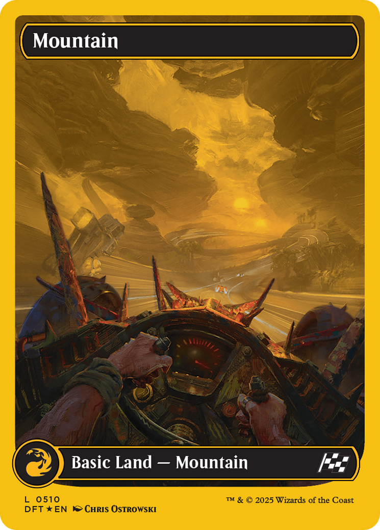 Mountain (0510) (First-Place Foil) [Aetherdrift] | Webway Games
