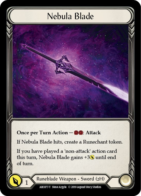 Nebula Blade // Viserai [ARC077 // ARC076] (Arcane Rising) | Webway Games
