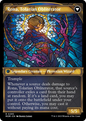 Rona, Herald of Invasion // Rona, Tolarian Obliterator (Showcase Planar Booster Fun) [March of the Machine] | Webway Games