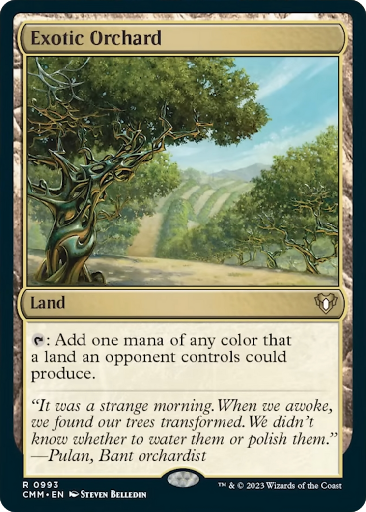 Exotic Orchard [Commander Masters] | Webway Games