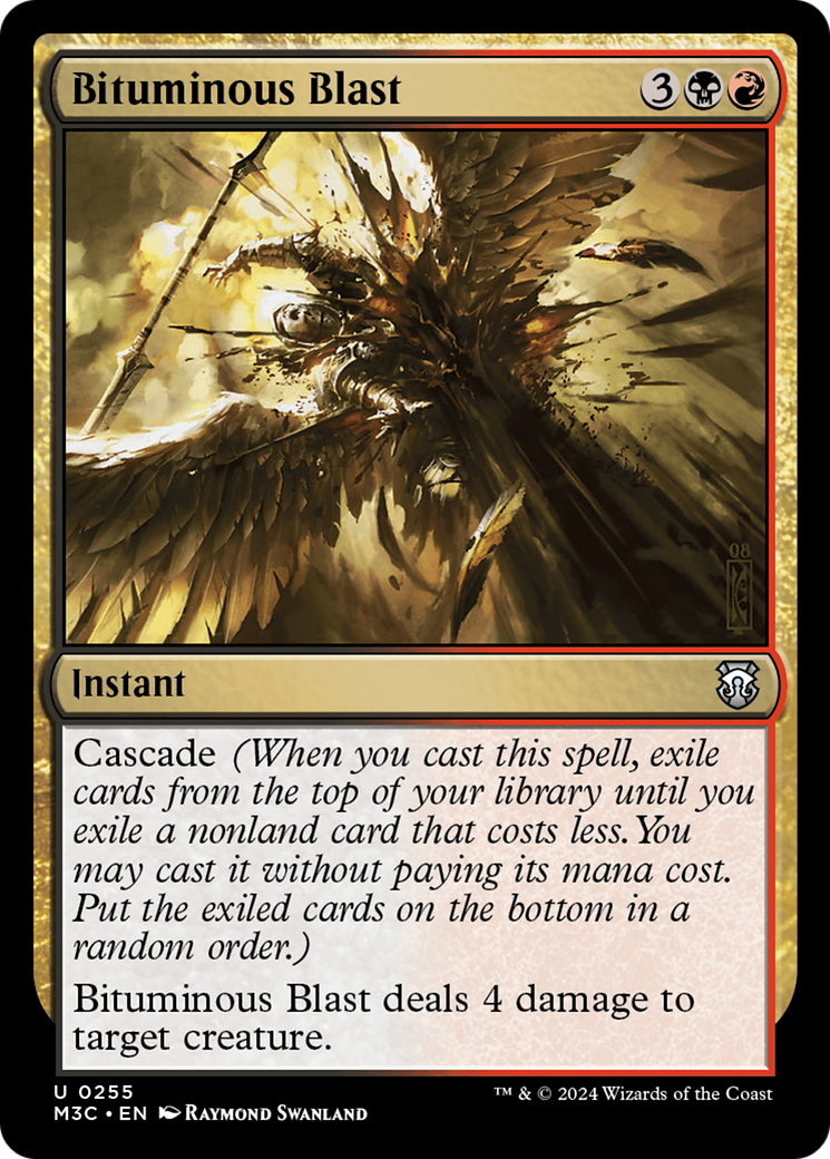 Bituminous Blast [Modern Horizons 3 Commander] | Webway Games