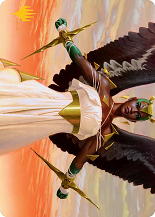 Glorious Enforcer Art Card (Gold-Stamped Signature) [Modern Horizons 2 Art Series] | Webway Games