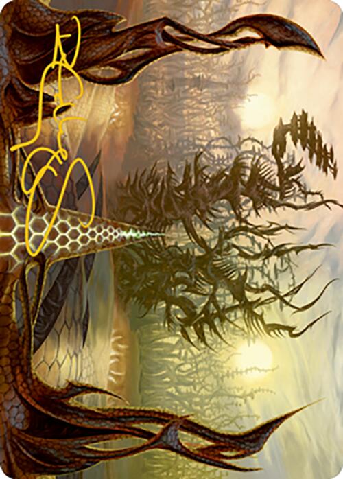 Thornglint Bridge Art Card (Gold-Stamped Signature) [Modern Horizons 2 Art Series] | Webway Games