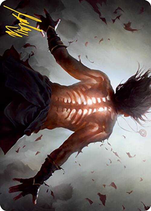 Piercing Rays Art Card (Gold-Stamped Signature) [Modern Horizons 2 Art Series] | Webway Games