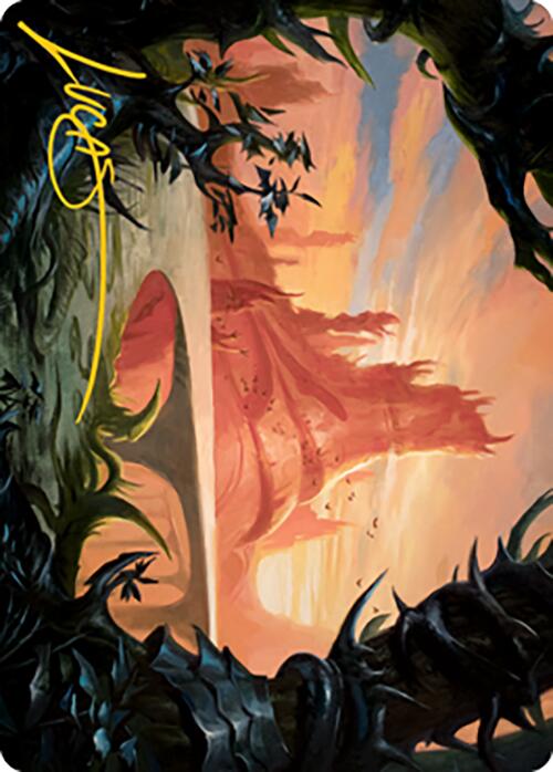 Slagwoods Bridge Art Card (Gold-Stamped Signature) [Modern Horizons 2 Art Series] | Webway Games
