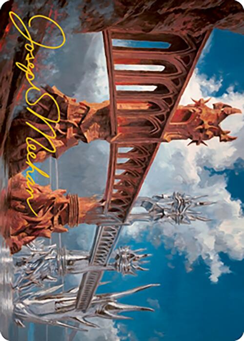 Silverbluff Bridge Art Card (Gold-Stamped Signature) [Modern Horizons 2 Art Series] | Webway Games