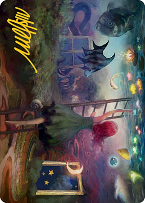 Lucid Dreams Art Card (Gold-Stamped Signature) [Modern Horizons 2 Art Series] | Webway Games