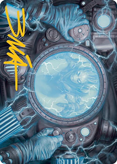 Recalibrate Art Card (Gold-Stamped Signature) [Modern Horizons 2 Art Series] | Webway Games