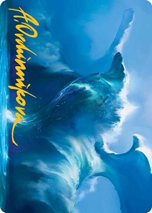 Subtlety Art Card (Gold-Stamped Signature) [Modern Horizons 2 Art Series] | Webway Games
