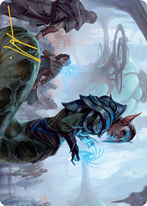 Lonis, Cryptozoologist Art Card (Gold-Stamped Signature) [Modern Horizons 2 Art Series] | Webway Games