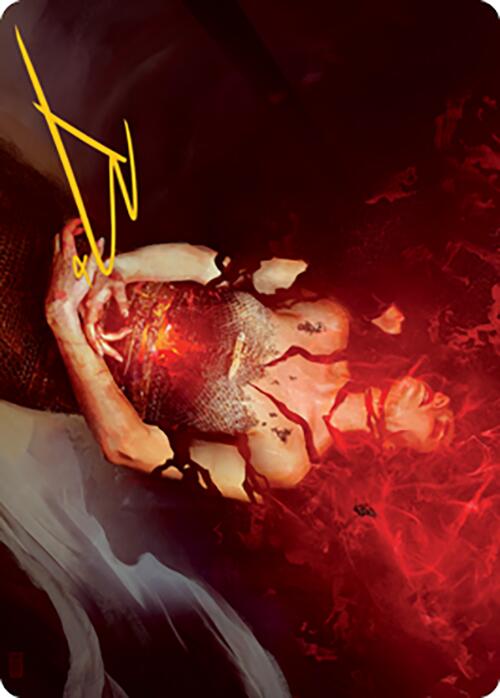 Flay Essence Art Card (Gold-Stamped Signature) [Modern Horizons 2 Art Series] | Webway Games