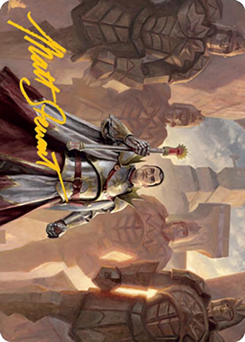 General Ferrous Rokiric Art Card (Gold-Stamped Signature) [Modern Horizons 2 Art Series] | Webway Games