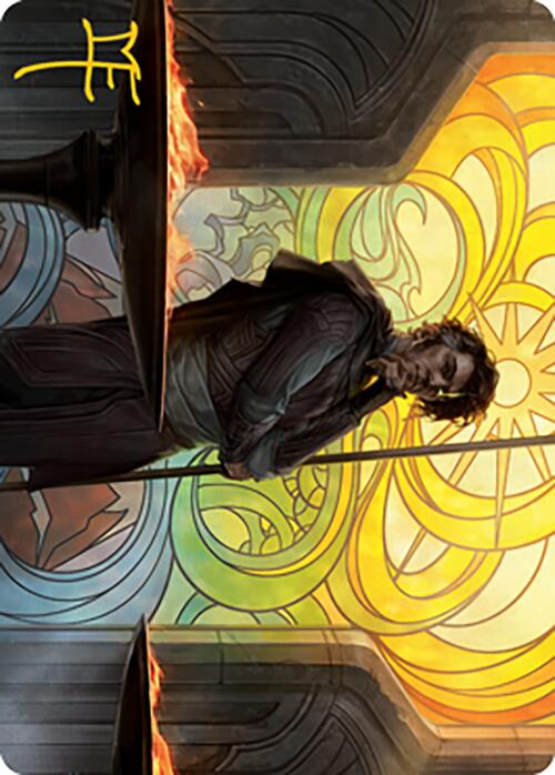 Garth One-Eye Art Card (Gold-Stamped Signature) [Modern Horizons 2 Art Series] | Webway Games