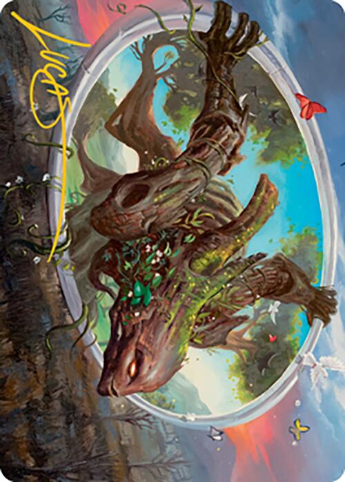 Gaea's Will Art Card (Gold-Stamped Signature) [Modern Horizons 2 Art Series] | Webway Games
