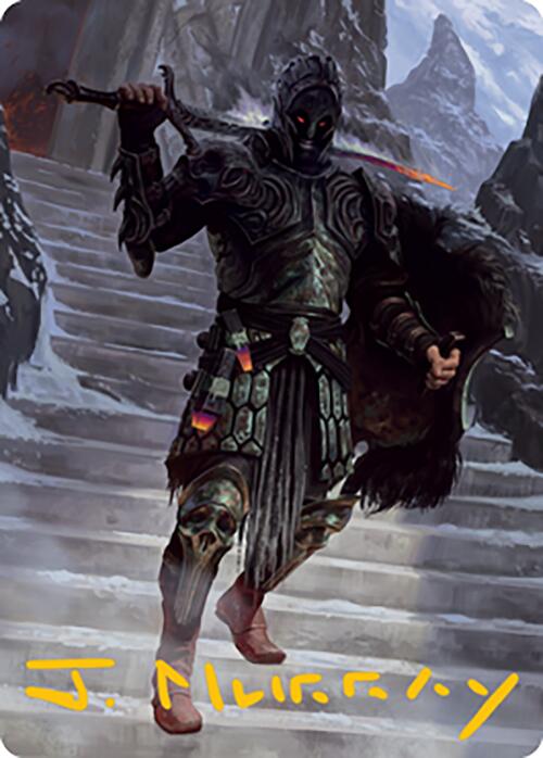 Dakkon, Shadow Slayer Art Card (49) (Gold-Stamped Signature) [Modern Horizons 2 Art Series] | Webway Games