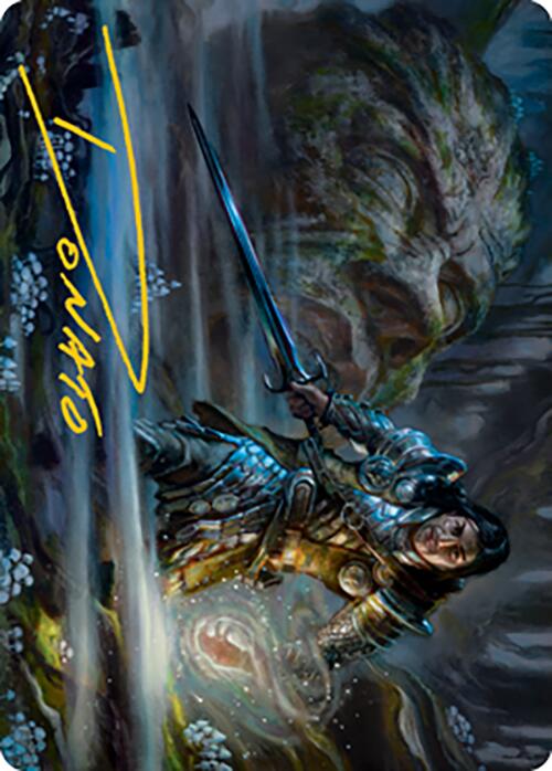 Carth the Lion Art Card (Gold-Stamped Signature) [Modern Horizons 2 Art Series] | Webway Games