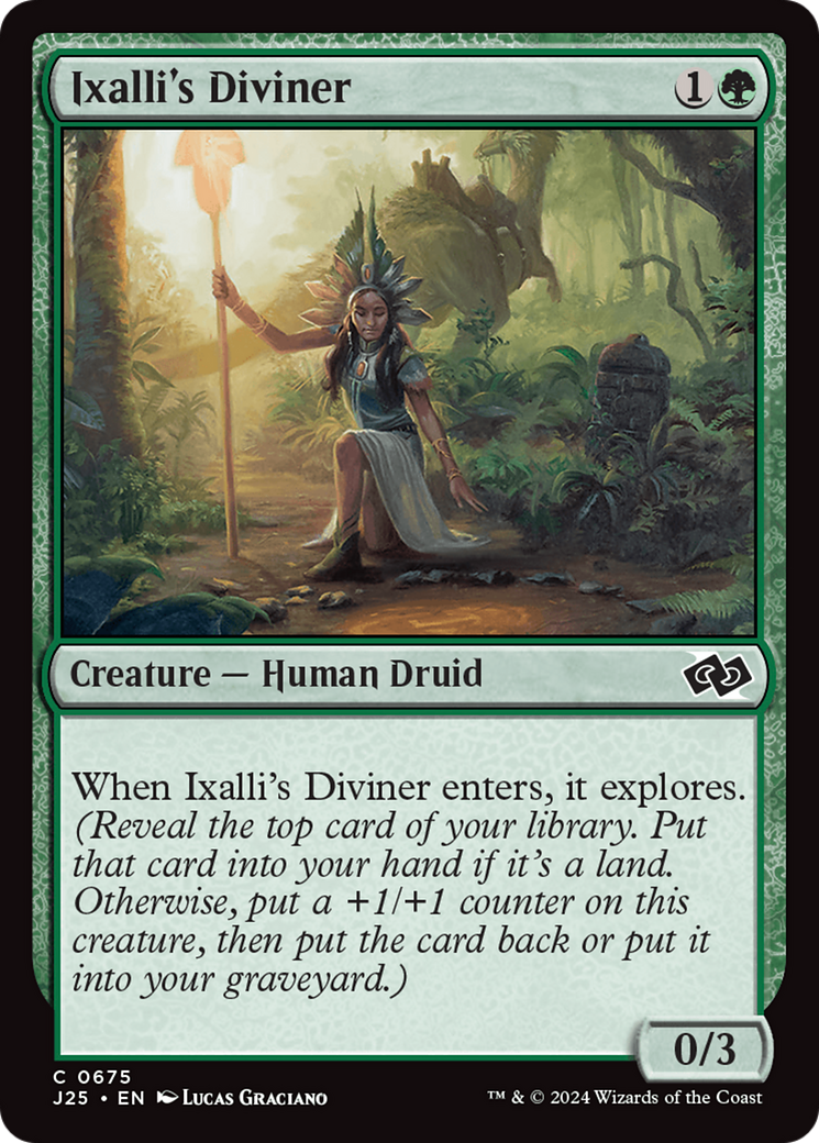 Ixalli's Diviner [Foundations Jumpstart] | Webway Games