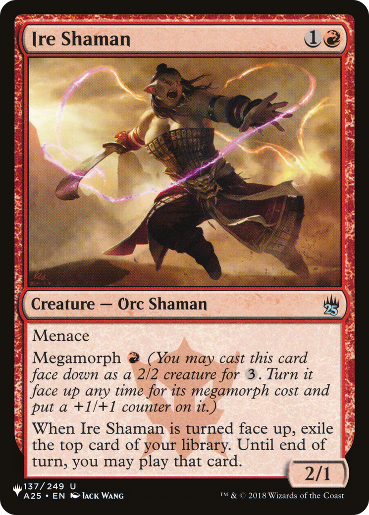 Ire Shaman [The List] | Webway Games