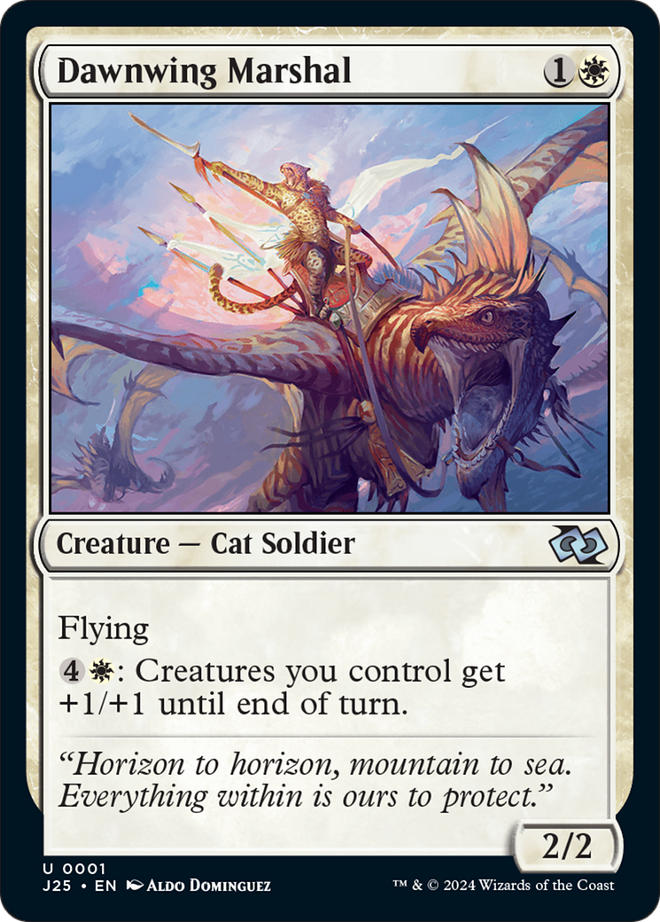 Dawnwing Marshal [Foundations Jumpstart] | Webway Games