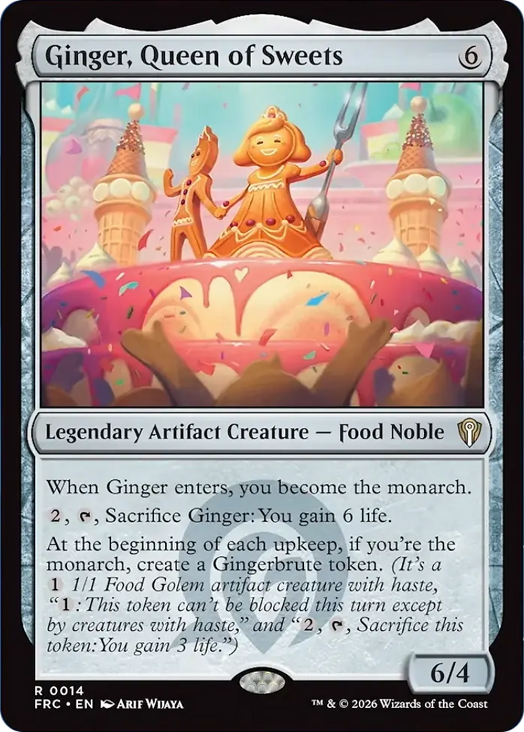 Ginger, Queen of Sweets [Reality Fracture Commander] | Webway Games