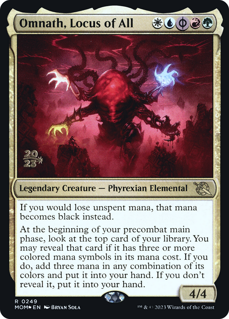 Omnath, Locus of All [March of the Machine Prerelease Promos] | Webway Games