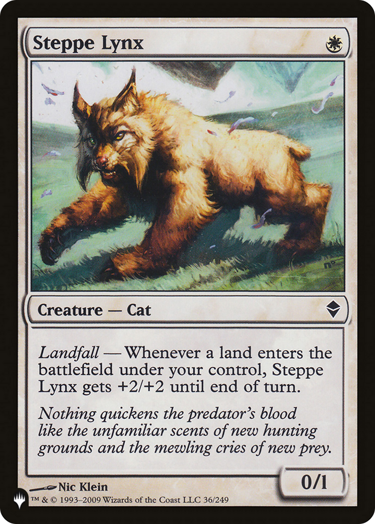 Steppe Lynx [The List] | Webway Games