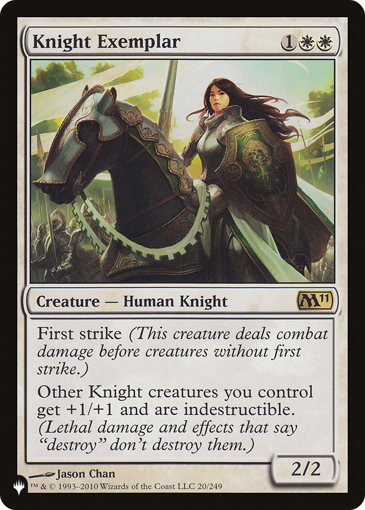 Knight Exemplar (Magic 2011) [The List] | Webway Games