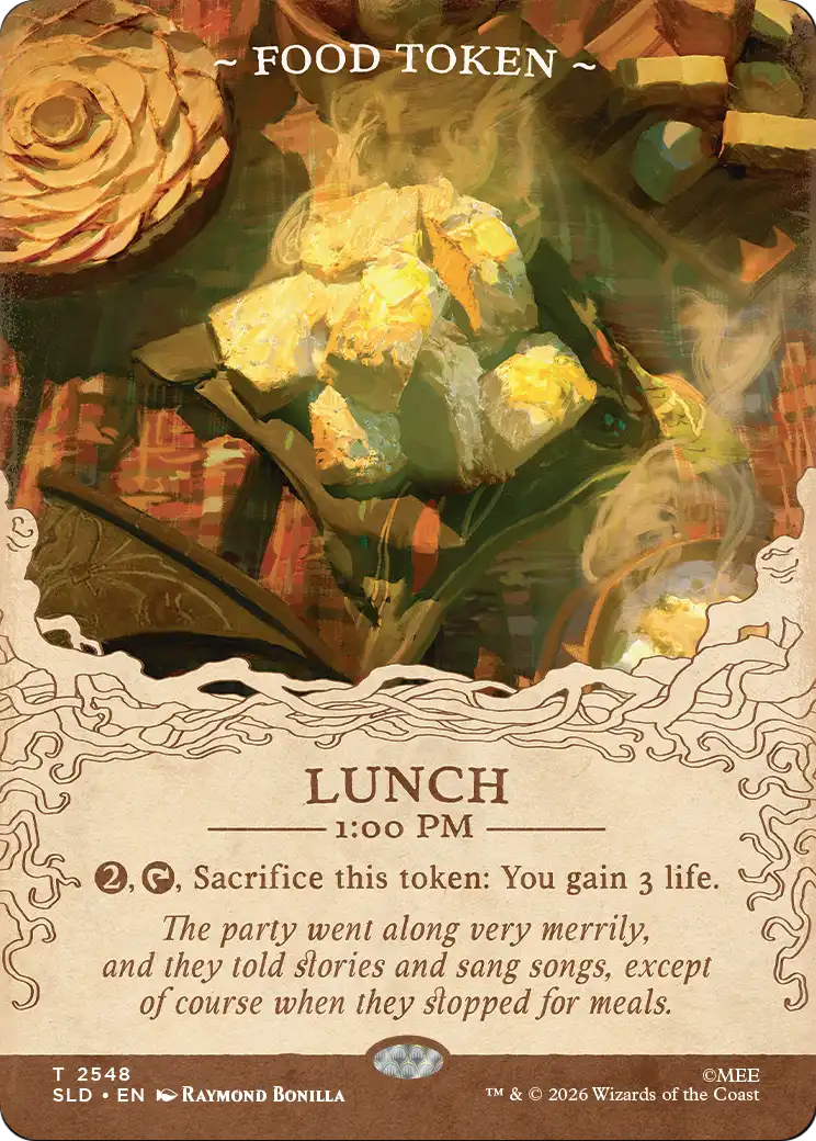Food Token (2548) [Secret Lair Drop Series] | Webway Games