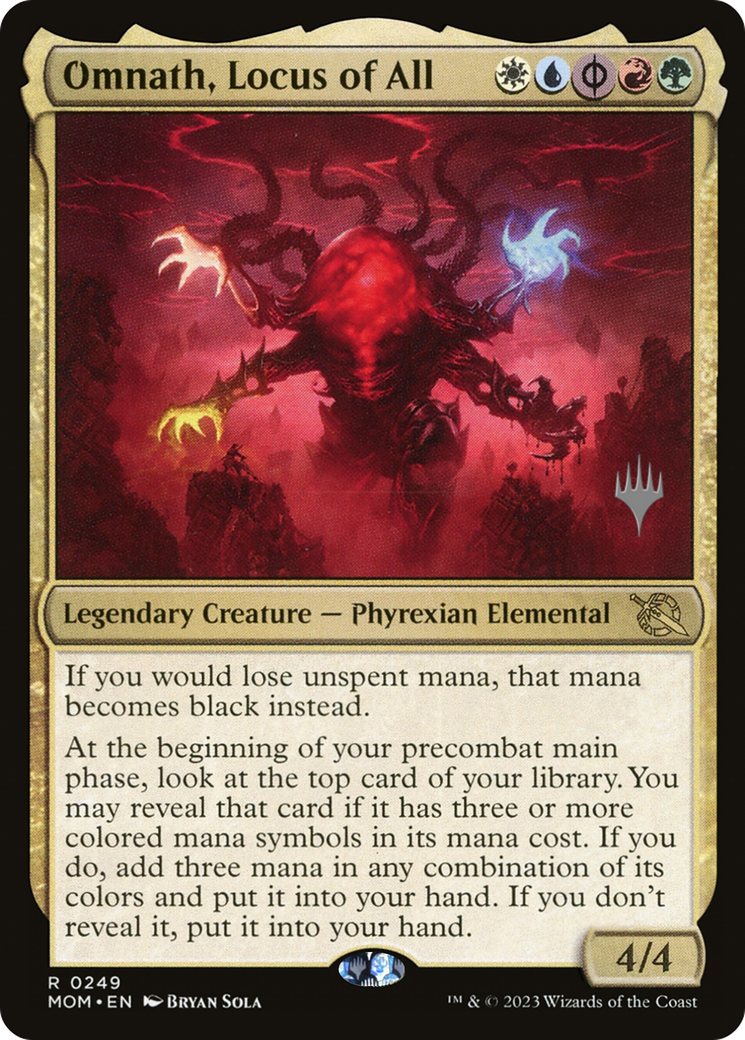 Omnath, Locus of All (Promo Pack) [March of the Machine Promos] | Webway Games