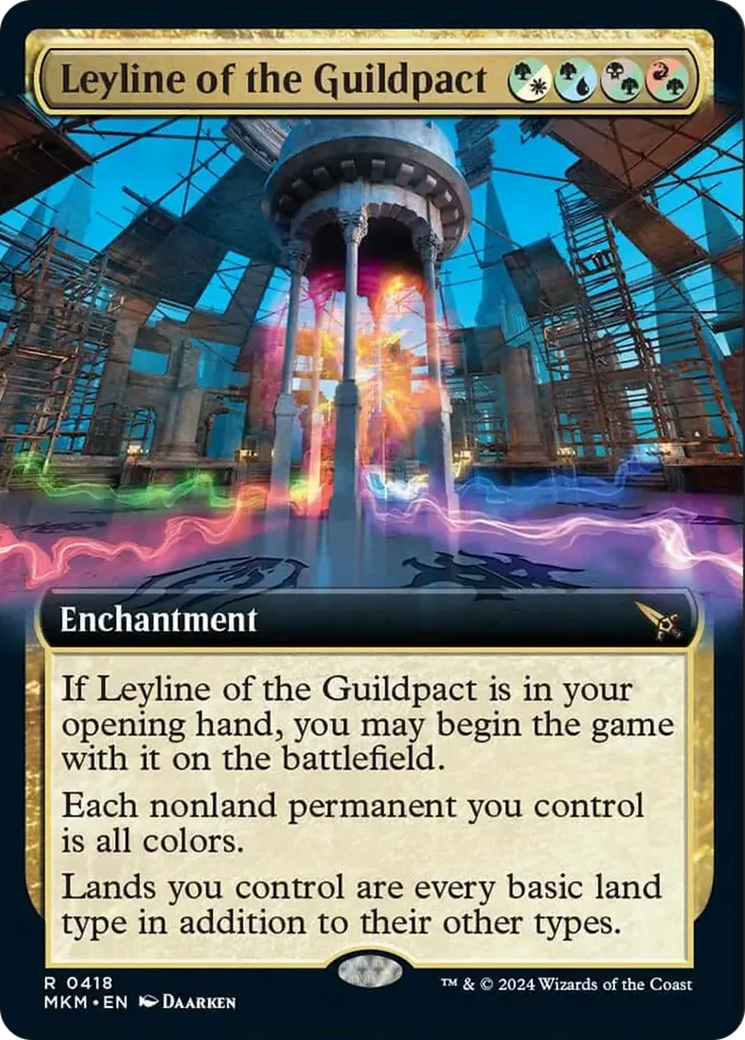 Leyline of the Guildpact (Extended Art) [Murders at Karlov Manor] | Webway Games