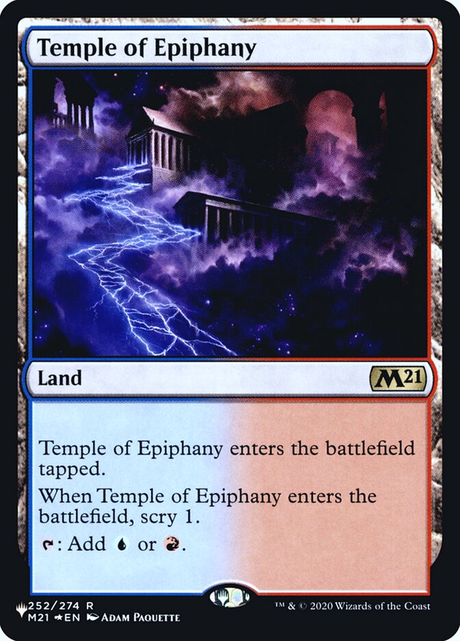 Temple of Epiphany [Secret Lair: Heads I Win, Tails You Lose] | Webway Games