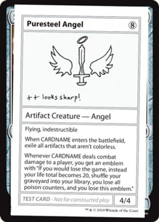 Puresteel Angel (2021 Edition) [Mystery Booster Playtest Cards] | Webway Games