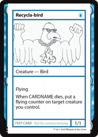 Recycla-bird (2021 Edition) [Mystery Booster Playtest Cards] | Webway Games