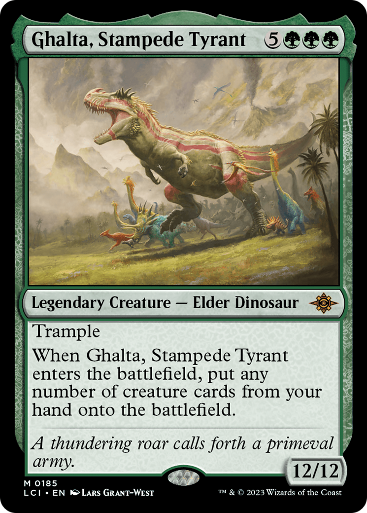 Ghalta, Stampede Tyrant [The Lost Caverns of Ixalan] | Webway Games