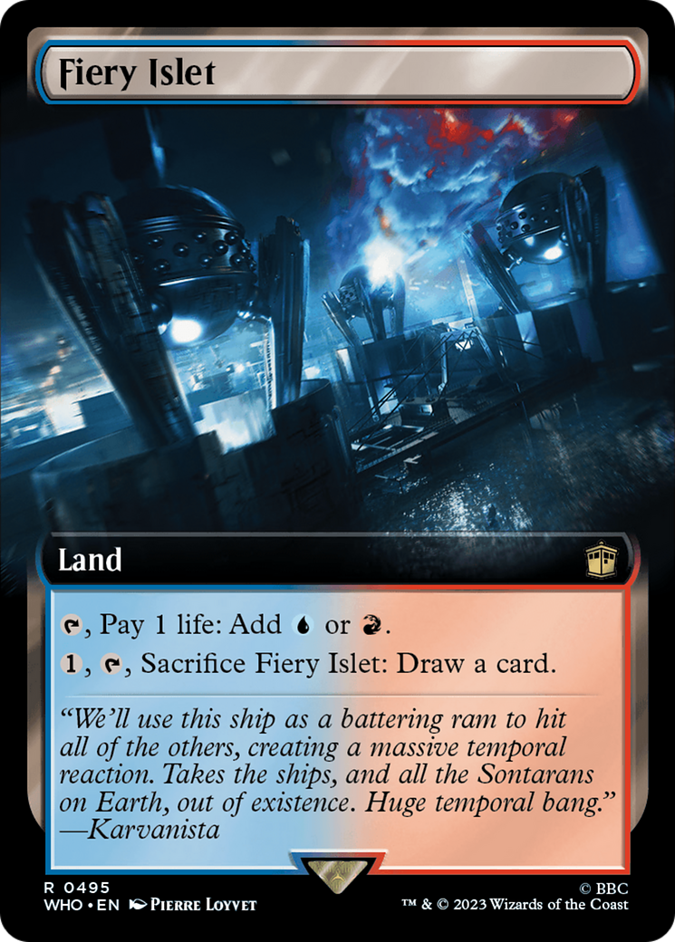 Fiery Islet (Extended Art) [Doctor Who] | Webway Games