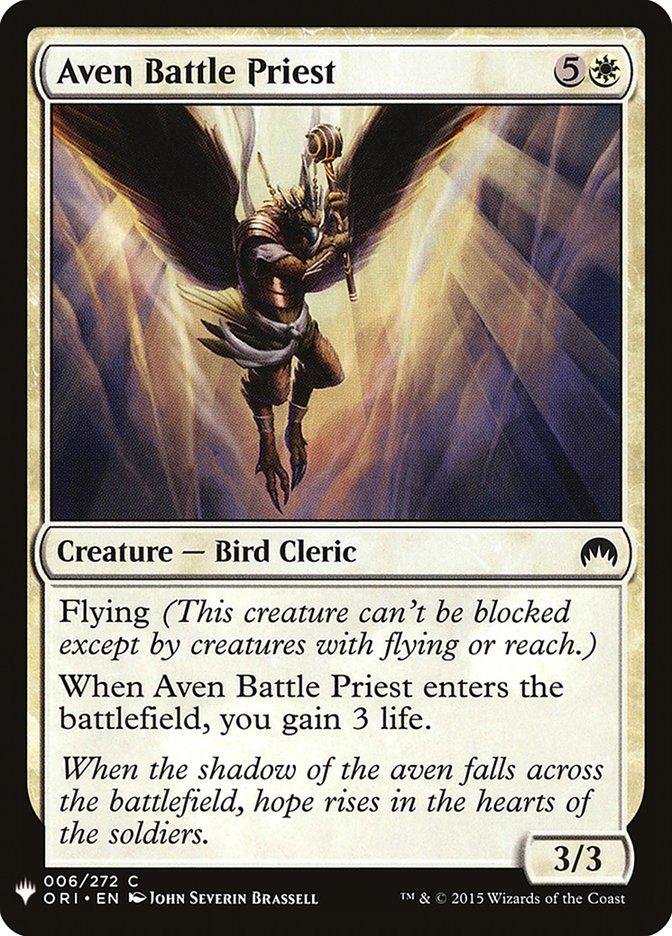 Aven Battle Priest [Mystery Booster] | Webway Games