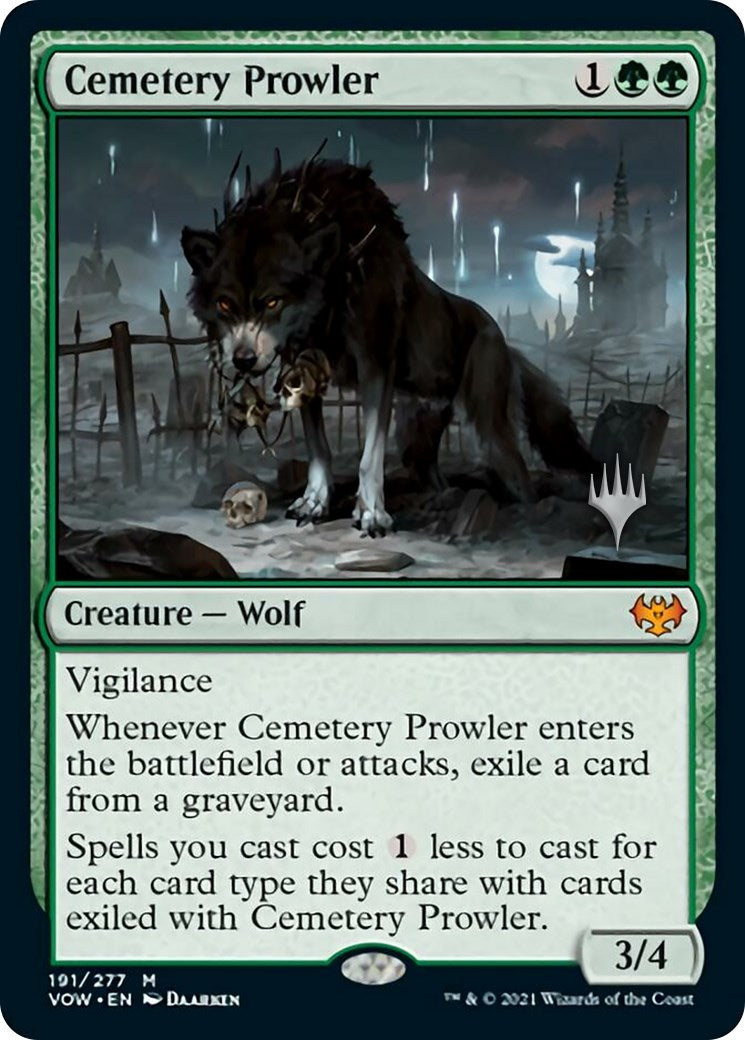 Cemetery Prowler (Promo Pack) [Aetherdrift Promos] | Webway Games