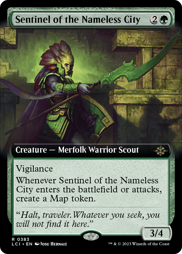 Sentinel of the Nameless City (Extended Art) [The Lost Caverns of Ixalan] | Webway Games