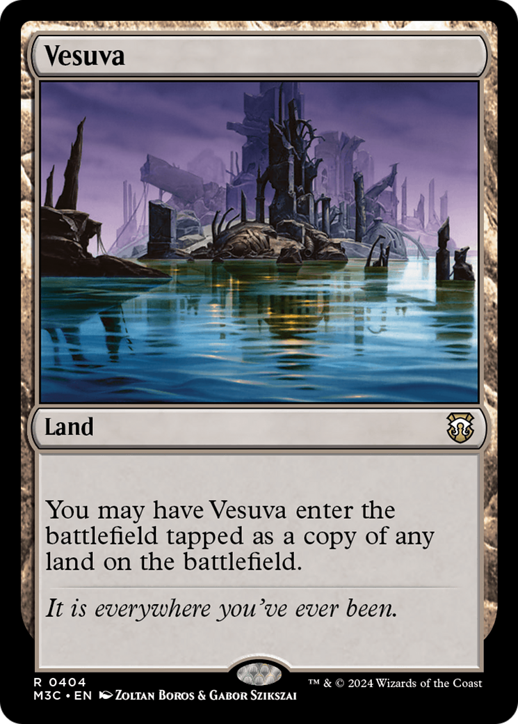 Vesuva (Ripple Foil) [Modern Horizons 3 Commander] | Webway Games