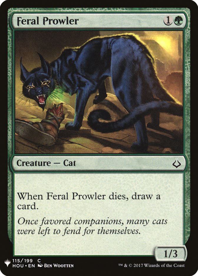 Feral Prowler [Mystery Booster] | Webway Games