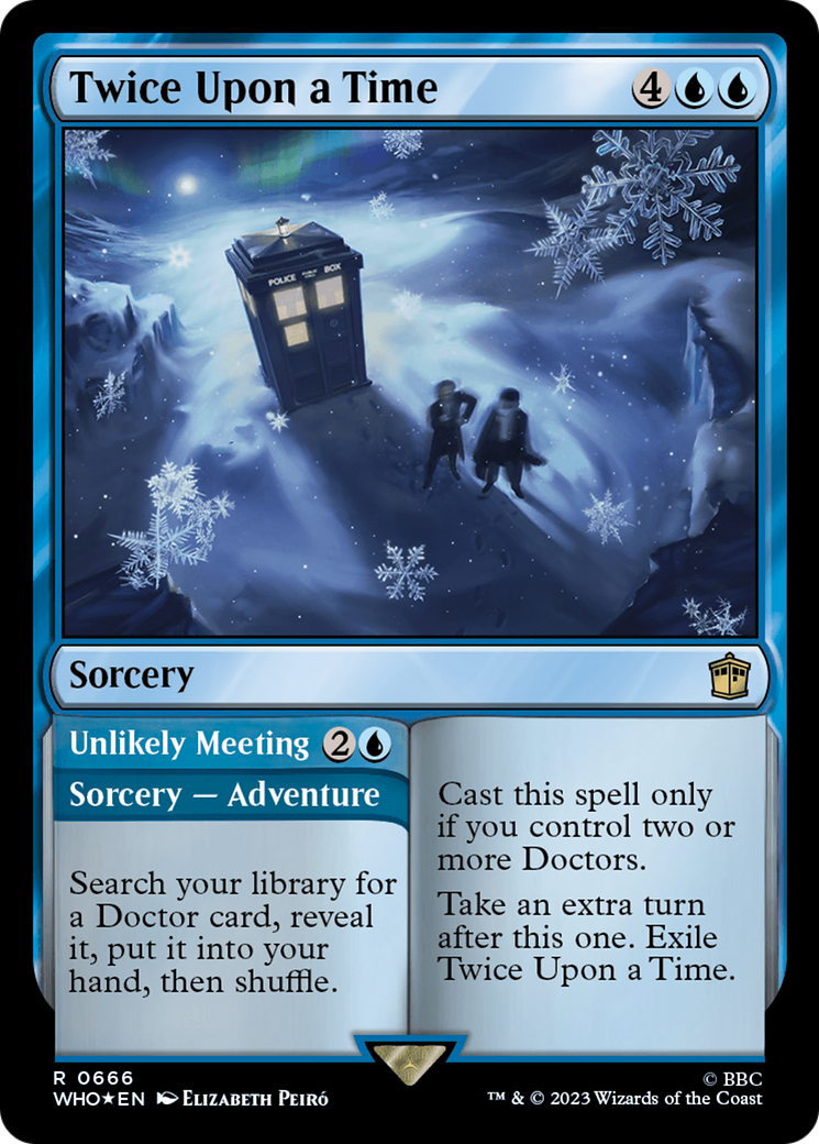 Twice Upon a Time // Unlikely Meeting (Surge Foil) [Doctor Who] | Webway Games