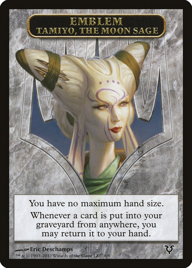 Tamiyo, the Moon Sage Emblem [Avacyn Restored Tokens] | Webway Games